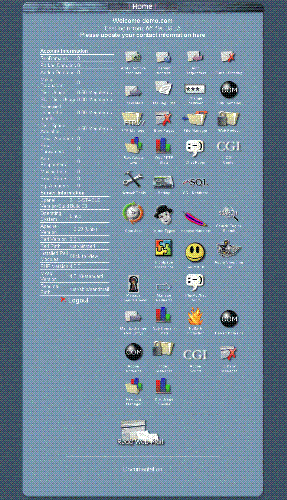 cPanel - Image of skin
