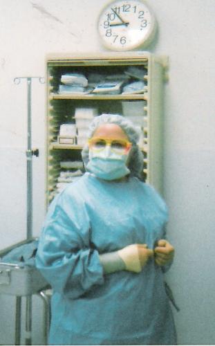 me working - this is me getting ready for a case