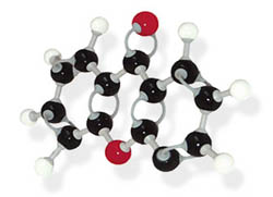 xanthones - molecule