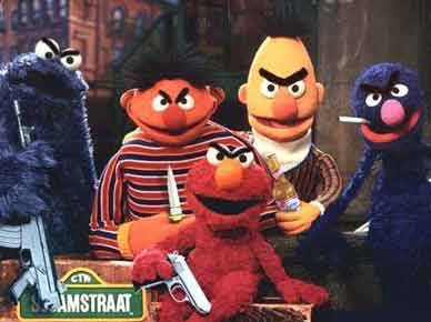 sesime street goes bad - they ganna kiiiiilllllllll u!