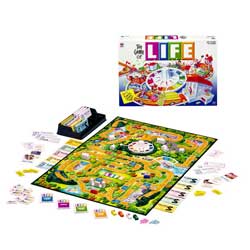 The Game of Life - The Game of Life is a classic Milton Bradley board game that you can now play on PC. In this game the object is to pick a good career, try to get the highest salary possible, and end the game with the highest net worth