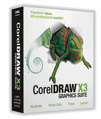 Corel Draw X3 - Corel Draw X3 graphic Suite