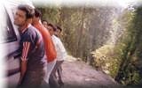 flat tyre - had a flat tyre en route simla, didn't hav a jack