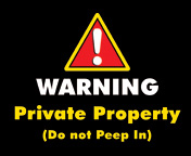 warning - this is photo wen u think its your private property and you dont want anyone to enter in your personal matters