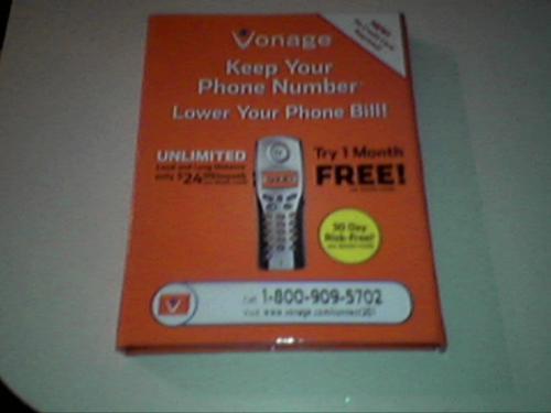 Vonage - Here is the Vonage software that you may receive in the mail. It is another phone service company.