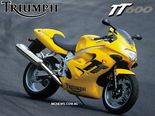 bike - This is TRIUMPH TT600.