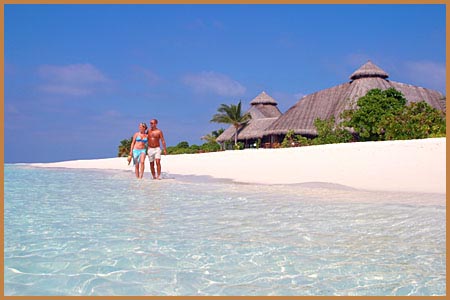 Maldives - A resort island of maldives.