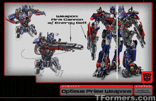 optimus prime - the weapon