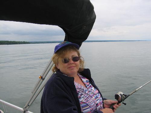 Me out on my boat fishing - This is where I would rather be
