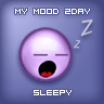 sleepy - I was very very sleep da day i found dat pix