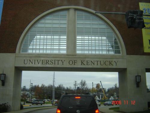 UK Bridge - UK Bridge, taken in Lexington, KY in November, 2006