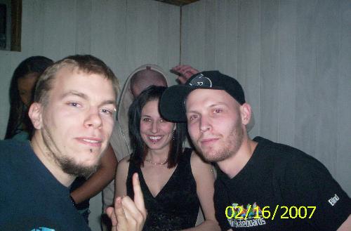 white -  there are soem cool white ppl that were   at anas party