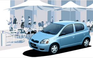 Toyota Echo - Hatch model