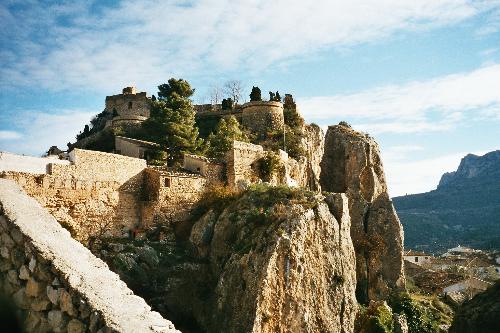 holiday snap, Spain - holiday in Spain. Inland from Benidorm