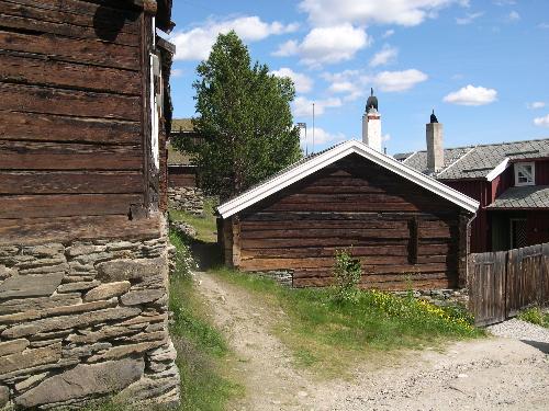 Røros, Norway - Røros is an old caol-minig town in Norway. The old wooden houses are beautiful. If you ever visit Norway Røros is well worth some of your time.