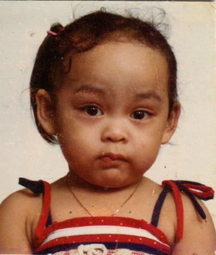 My baby years.... - Well.. I tried to smile:D