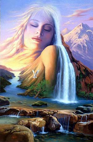 spring mountain - the godess of the mountain