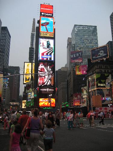 time square - the center of the universe