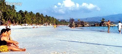 boracay shore - crystal clear water