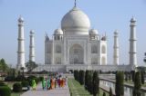 Taj Mahal - TajMahal was contructed by Indian Muslim Emperor Shahjahan. im memory of his beloved wife Mumtaz Mahal (Mum-Taj Mahal). Mumtaz Mahal died while giving birth to their fourteenth child. Taj Mahal was bulit at Agra, India by 22,000 worker and it took 22 years for building it. Best architects and artists from different parts of world were used in the construction. The chief architect was believed to be from Iran. Taj Mahal is considered as one of 7 wonders of the world.