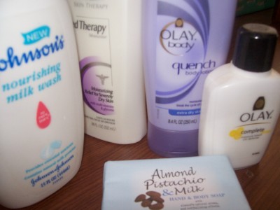 try some of these products ...they work for me - different product to try for extremly dry skin ...bath products as well as lotions