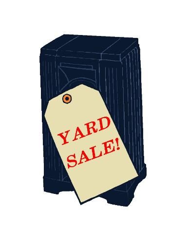 Yard Sale - Yard sale sign!