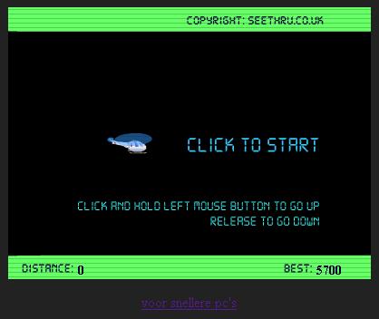 copter - the flash game copter...