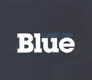 blue  - curtain falls