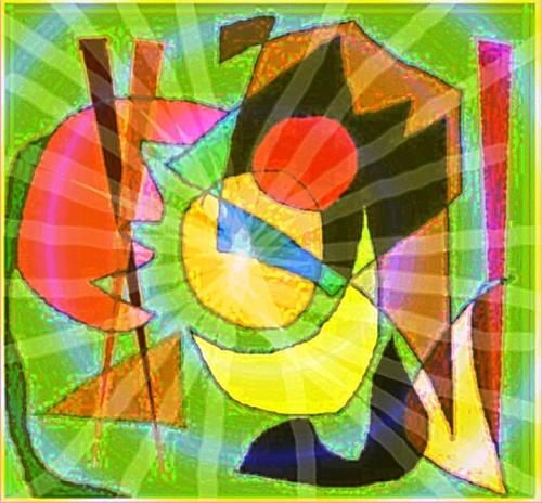 abstract digital art - abstract painting by me
