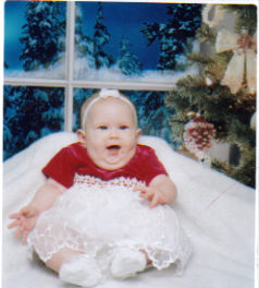 walmart picture - This was taken by Wal-Mart a few years ago at Christmas. It's of my youngest daughter.