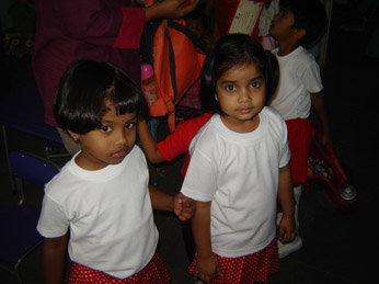Aditi and her school - School