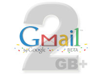 2 gb gmail !!! - Its 2 GB - huge INBOX !!!