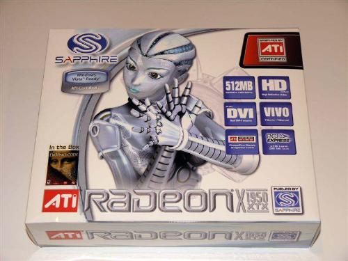 Sapphire Radeon X1950 XTX - Sapphire's high-end video cards have historically shipped with a comprehensive software and accessory bundle. Included with the company's Radeon X1950 XTX card, we found a basic user's manual, an addendum detailing CrossFire power requirements, a driver CD-ROM, and an assortment of other discs that included copies of Cyberlink's PowerDVD 6 and Power Director 4, and the Da Vinci Code PC game. The copy of Cyberlink's Power Director video editing software was included to compliment the card's video in / video out (ViVo) capabilities. In past reviews we've found an older version of Power Director to be quite useful and easy to use