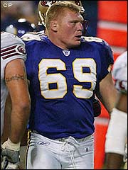 NFL with brock - Brock lesnar at a footlball game in NFL