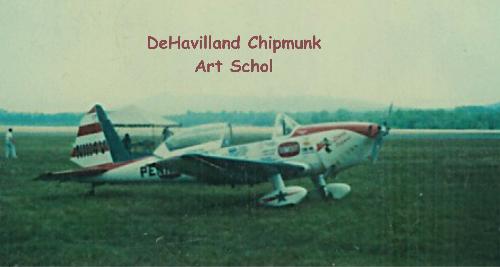 Plane - chipmunk Old training plane for WWII pilots, 2 passenger, awesome