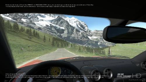 Gran Turismo 4 - Car inside screenshot.