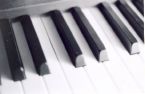 piano keys - A picture of beautiful piano keys!