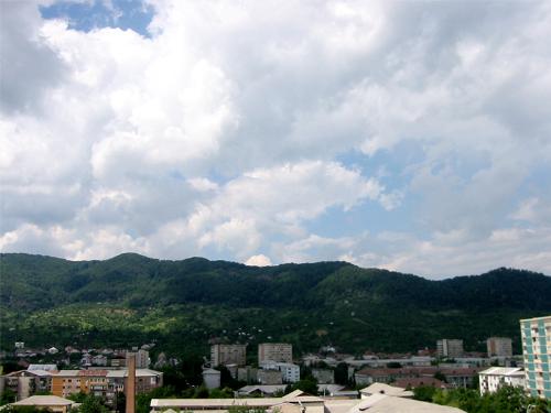 Baia Mare,Romania - THis was taken one summer in a norther city of Romania,called Baia Mare ..and i just love those hills and that cloudy sky