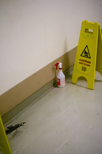 Dirty Hospitals - Dirty Hospitals. Cleaning solution but nobody to clean