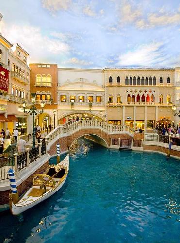 Venitian white gondola - Venitian white gondola. Compare USA to Italy...