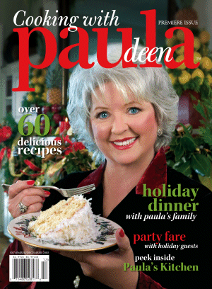 Paula Deen - Paula Deen on a front cover of a magazine