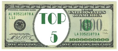 top 5 - top 5 bill