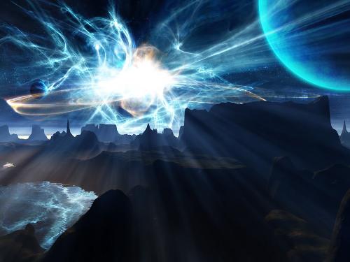super nova - sweet background art