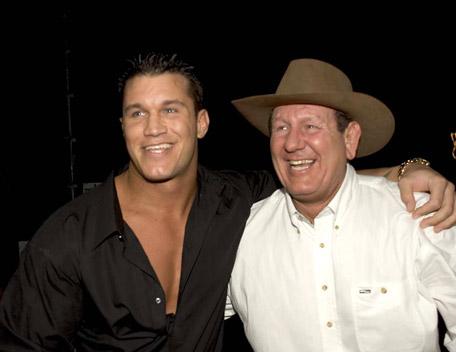 Randy and his dad Bob - That his dad Bob Orton who was a wrestler too