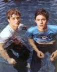 Ryan and Seth  - Ryan and Seth in the pool