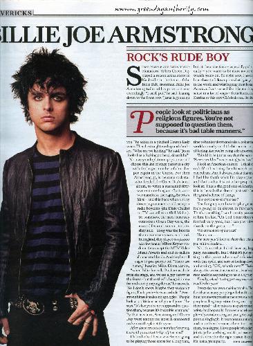 billie joe - an article on billie joe