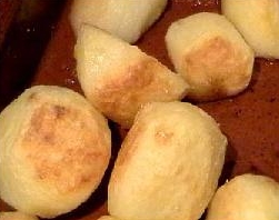 Roast potatoes - Roast potatoes - still an essential ingredient to my family Sunday dinner.