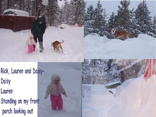 Tons of snow - Yes, we got tons of snow last winter, that doesn't stop us from going anywhere, in 12 years I have been stranded once and that was because the autoparts store was closed during a 6 foot snowfall!!
