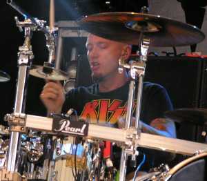 machine head - dave mclain,the drummer of machine head band