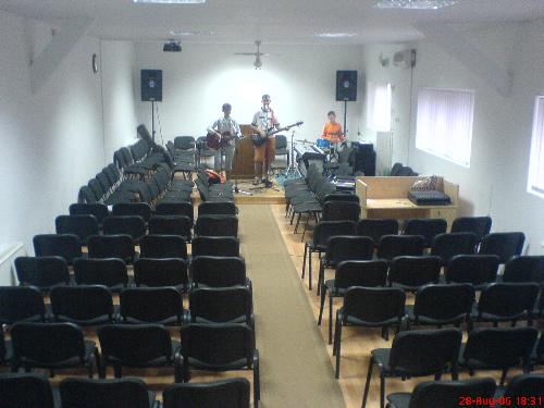 Rehearsal with my band - This is my church ,